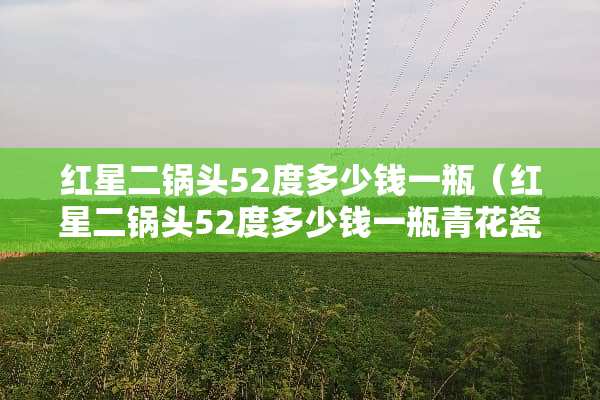 红星二锅头52度多少钱一瓶（红星二锅头52度多少钱一瓶青花瓷）