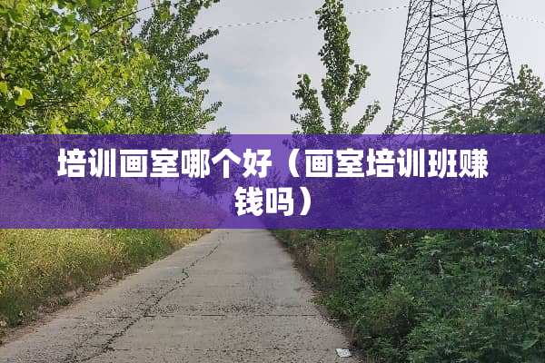 培训画室哪个好（画室培训班赚钱吗）