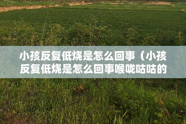 小孩反复低烧是怎么回事（小孩反复低烧是怎么回事喉咙咕咕的响）