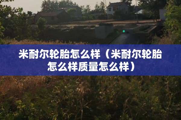 米耐尔轮胎怎么样（米耐尔轮胎怎么样质量怎么样）