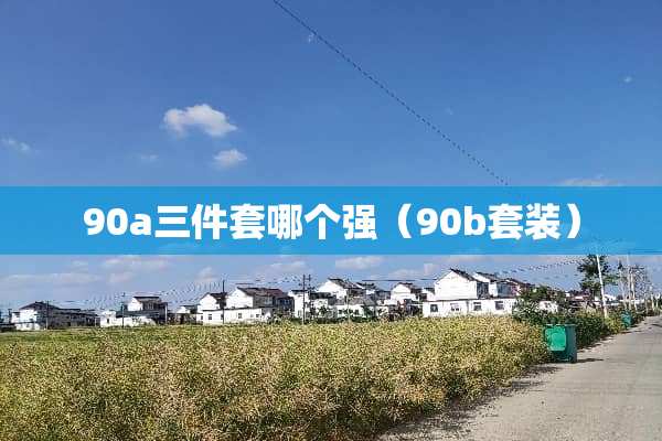 90a三件套哪个强（90b套装）