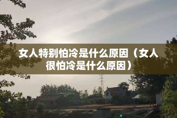 女人特别怕冷是什么原因（女人很怕冷是什么原因）