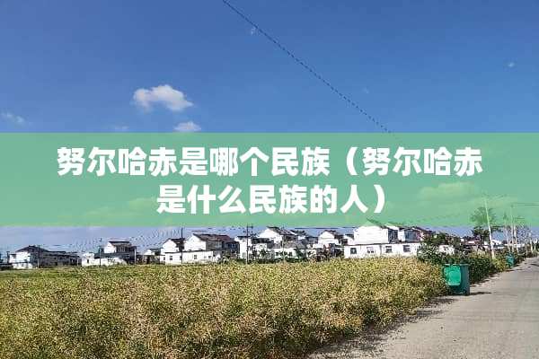 努尔哈赤是哪个民族（努尔哈赤是什么民族的人）