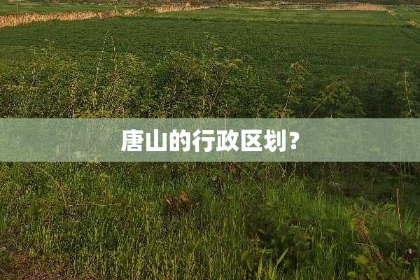 唐山的行政区划？