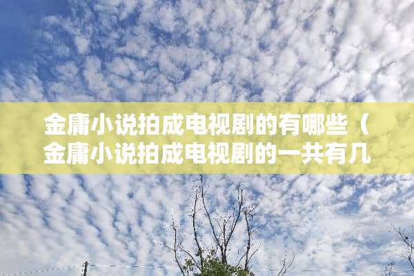 金庸小说拍成电视剧的有哪些（金庸小说拍成电视剧的一共有几部?分别是什么?）