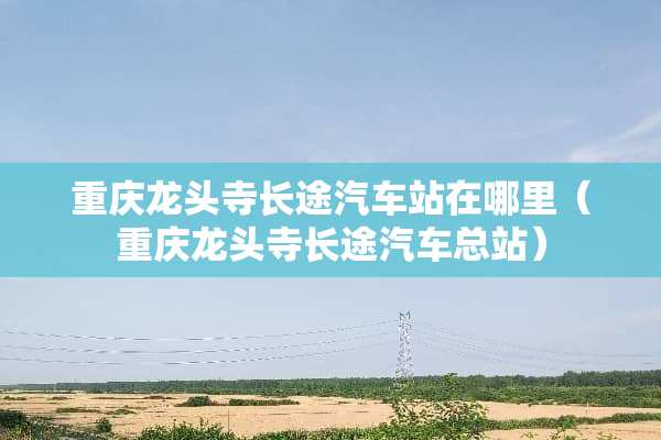 重庆龙头寺长途汽车站在哪里（重庆龙头寺长途汽车总站）