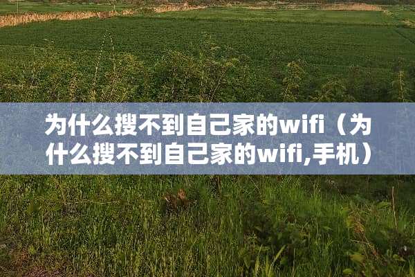 为什么搜不到自己家的wifi（为什么搜不到自己家的wifi,手机）