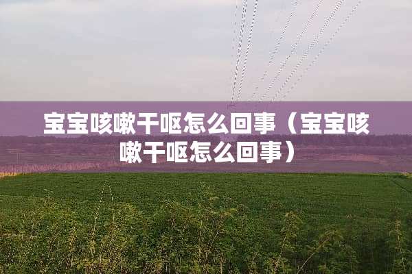 宝宝咳嗽干呕怎么回事（宝宝咳嗽干呕怎么回事）