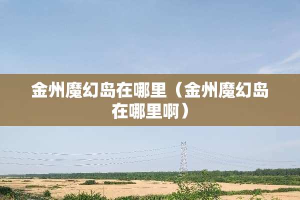 金州魔幻岛在哪里（金州魔幻岛在哪里啊）