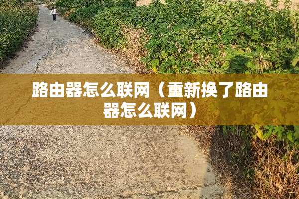 路由器怎么联网（重新换了路由器怎么联网）