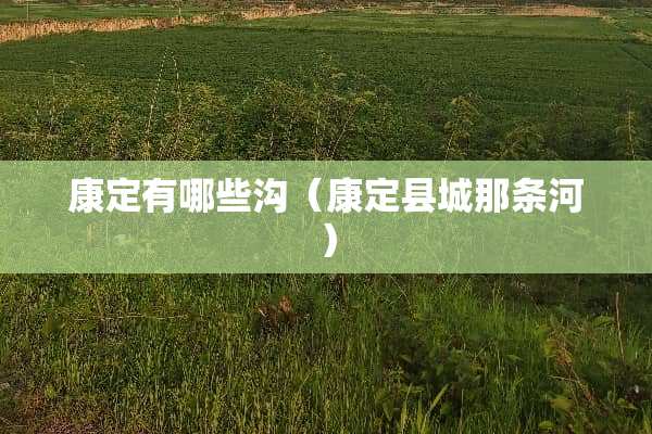 康定有哪些沟（康定县城那条河）