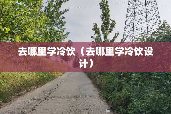 去哪里学冷饮（去哪里学冷饮设计）