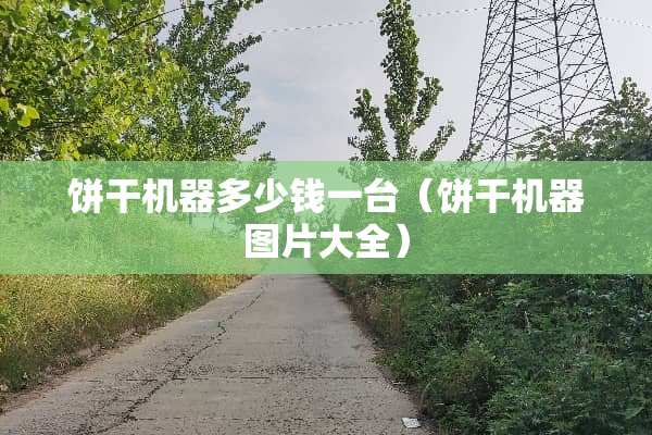 饼干机器多少钱一台（饼干机器图片大全）