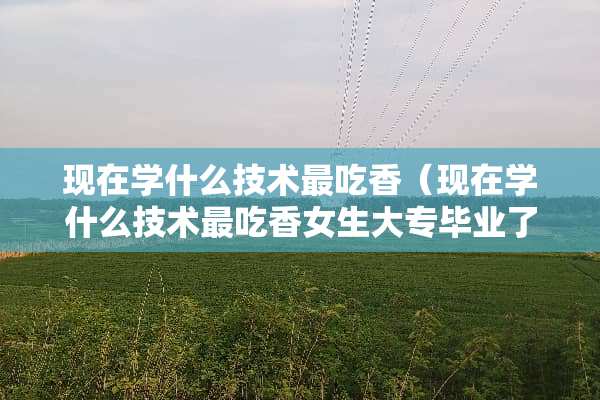 现在学什么技术最吃香（现在学什么技术最吃香女生大专毕业了全国官方指定官网）