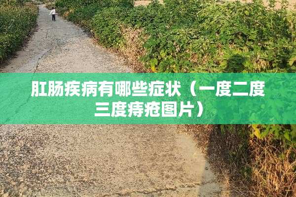 *肠疾病有哪些症状（一度二度三度痔疮图片）