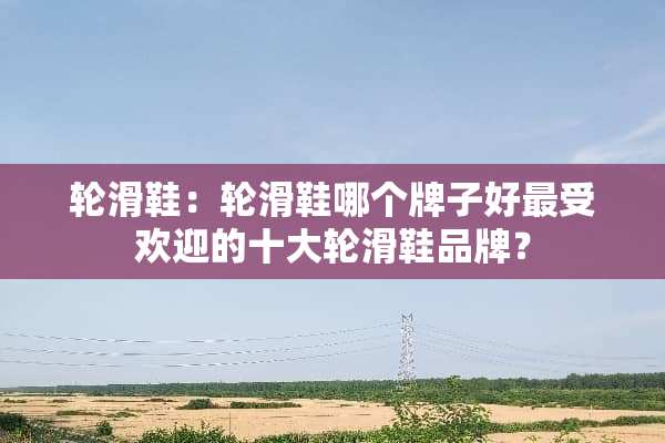 轮滑鞋：轮滑鞋哪个牌子好最受欢迎的十大轮滑鞋品牌？