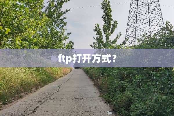 ftp打开方式？