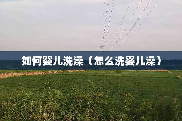 如何婴儿洗澡（怎么洗婴儿澡）