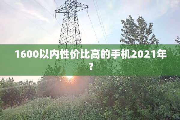 1600以内性价比高的手机2021年？