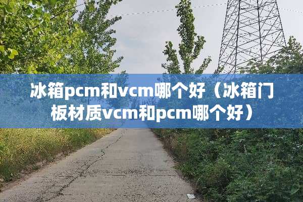 冰箱pcm和vcm哪个好（冰箱门板材质vcm和pcm哪个好）