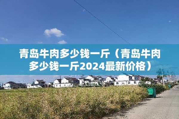 青岛牛肉多少钱一斤（青岛牛肉多少钱一斤2024最新价格）