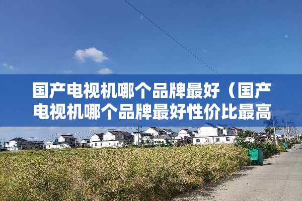 国产电视机哪个品牌最好（国产电视机哪个品牌最好性价比最高）