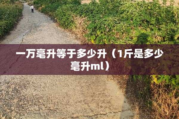 一万毫升等于多少升（1斤是多少毫升ml）