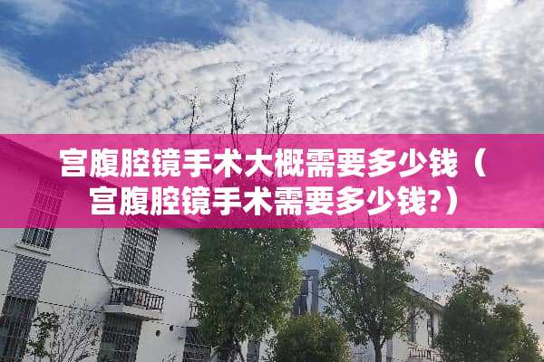 宫腹腔镜手术大概需要多少钱（宫腹腔镜手术需要多少钱?）