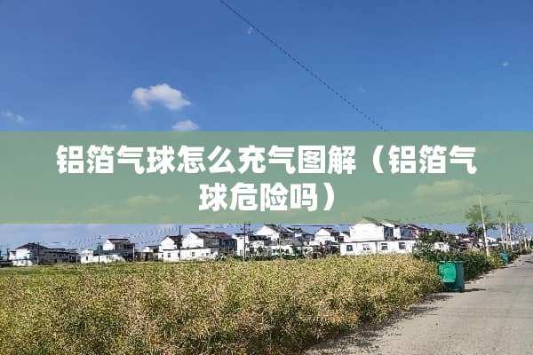 铝箔气球怎么充气图解（铝箔气球危险吗）