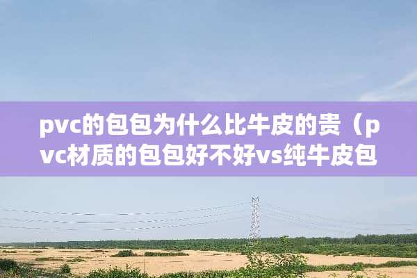pvc的包包为什么比牛皮的贵（pvc材质的包包好不好vs纯牛皮包包）