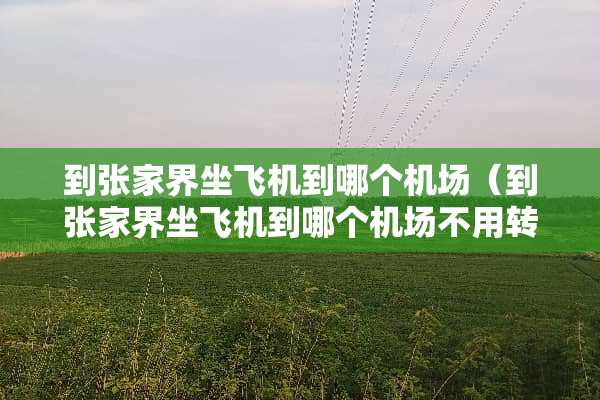 到张家界坐飞机到哪个机场（到张家界坐飞机到哪个机场不用转飞机）
