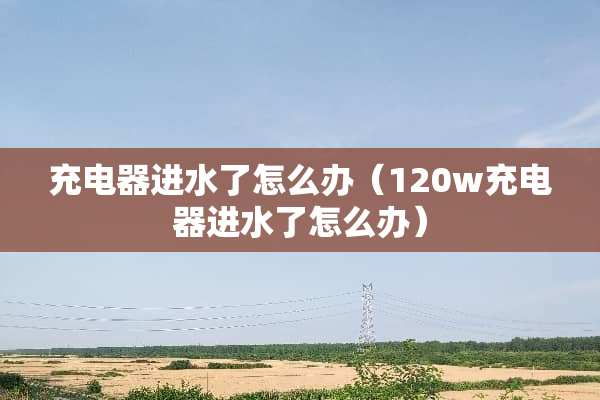 充电器进水了怎么办（120w充电器进水了怎么办）