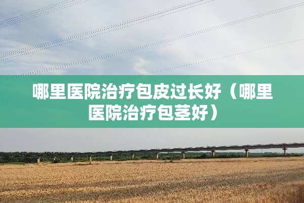哪里医院治疗包皮过长好（哪里医院治疗包茎好）