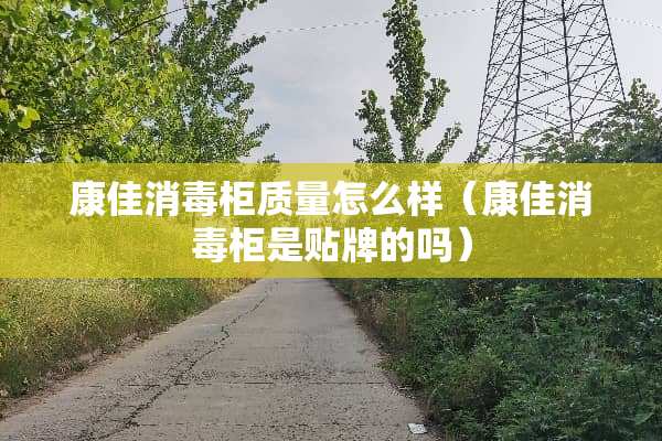 康佳消毒柜质量怎么样（康佳消毒柜是贴牌的吗）