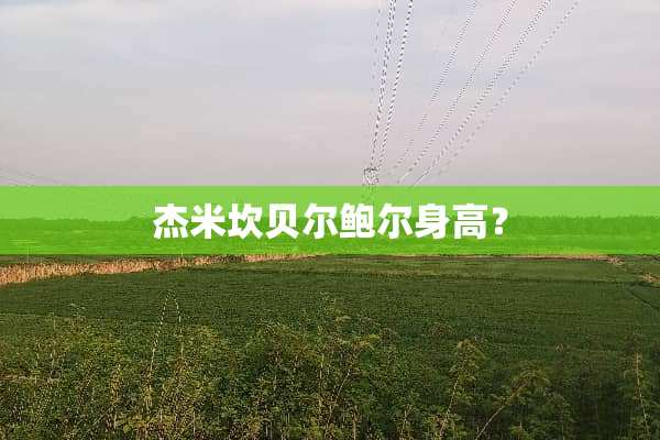杰米坎贝尔鲍尔身高？