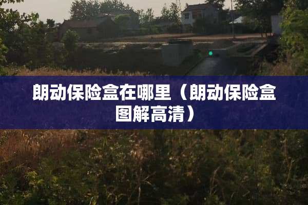朗动保险盒在哪里（朗动保险盒图解高清）
