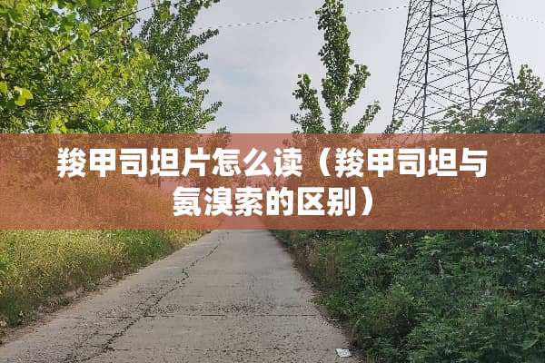 羧甲司坦片怎么读（羧甲司坦与氨溴索的区别）
