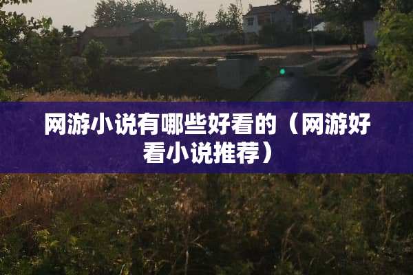 网游小说有哪些好看的（网游好看小说推荐）