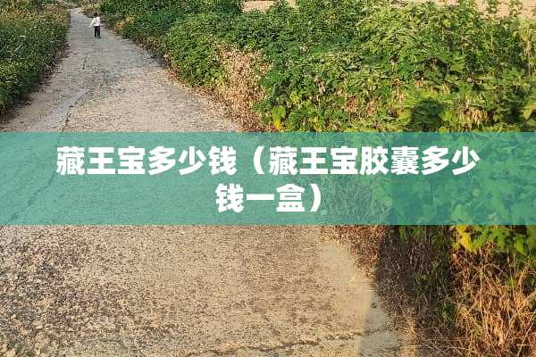 藏王宝多少钱（藏王宝胶囊多少钱一盒）
