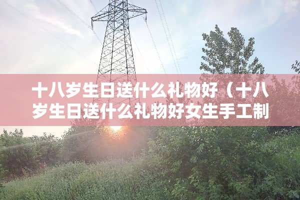 十八岁生日送什么礼物好（十八岁生日送什么礼物好女生手工制作）