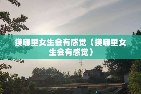 摸哪里女生会有感觉（摸哪里女生会有感觉）