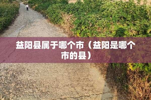 益阳县属于哪个市（益阳是哪个市的县）