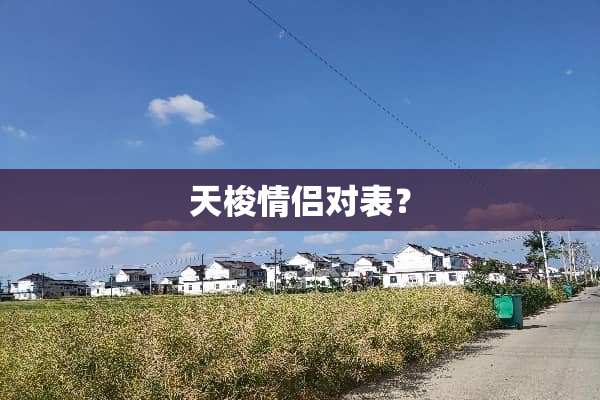 天梭情侣对表？