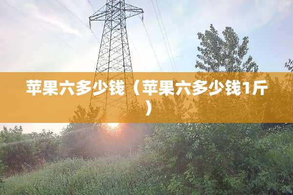 苹果六多少钱（苹果六多少钱1斤）