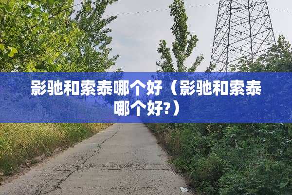 影驰和索泰哪个好（影驰和索泰哪个好?）