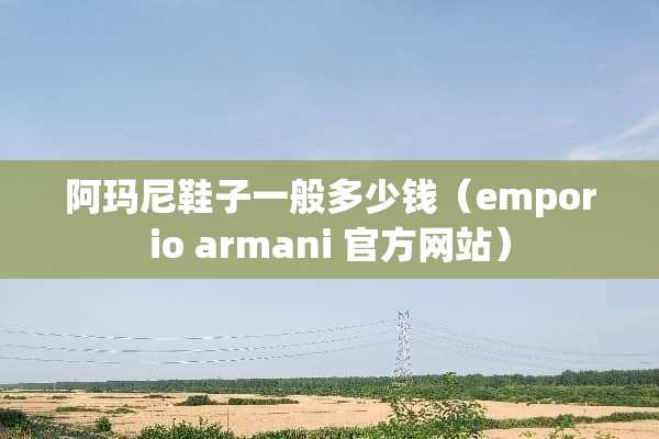 阿玛尼鞋子一般多少钱（emporio armani 官方网站）