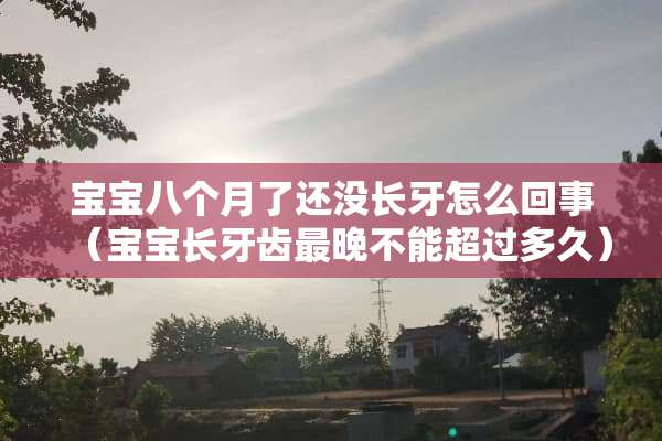 宝宝八个月了还没长牙怎么回事（宝宝长牙齿最晚不能超过多久）