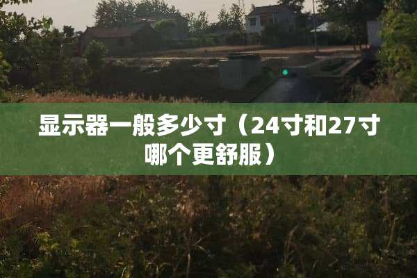 显示器一般多少寸（24寸和27寸哪个更舒服）
