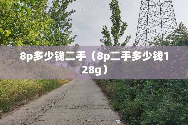 8p多少钱二手（8p二手多少钱128g）