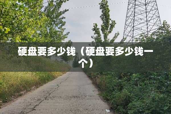 硬盘要多少钱（硬盘要多少钱一个）
